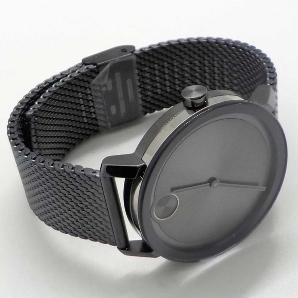 ***SOLD*** Movado Unisex Bold Evolution Quartz Grey Dial Watch - Picture 6 of 12